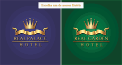 Desktop Screenshot of hotelrealpalace.com.br